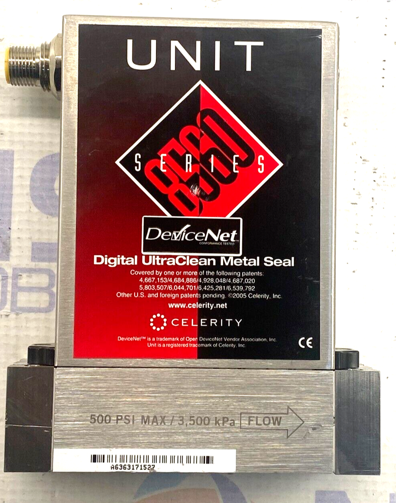 UNIT CELERITY UFC-8565 MASS FLOW CONTROLLER 30L N2 3030-12284