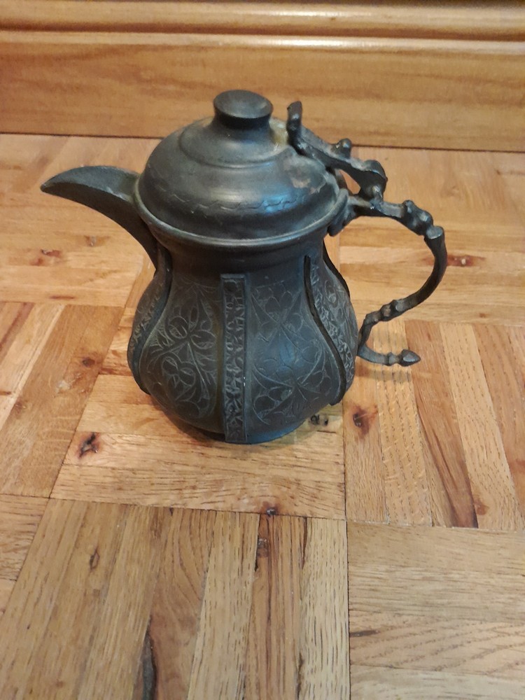 Vintage middle eastern arabic coffee pot