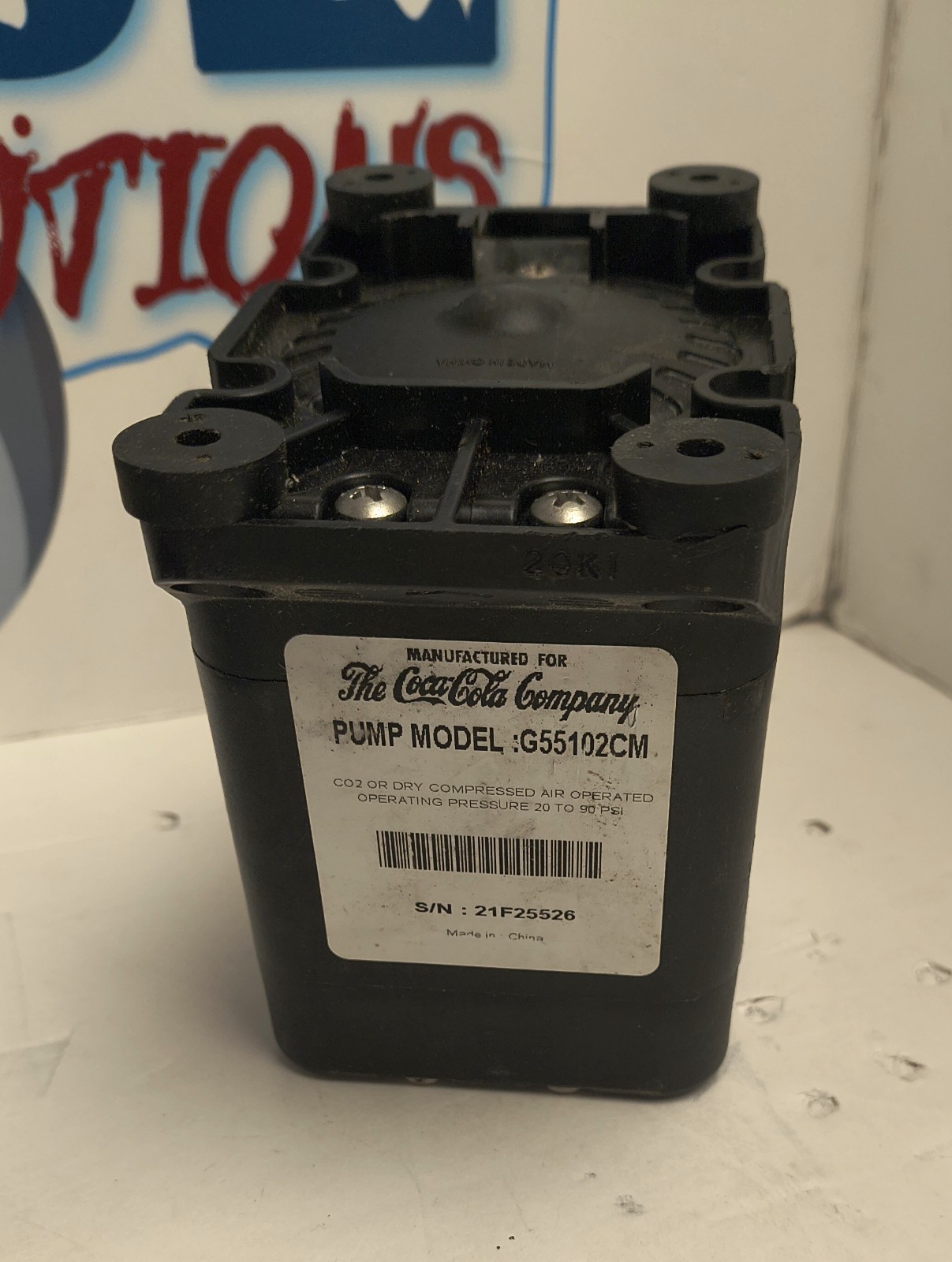 1 New Flojet PUMP,KIT,BIB 1 PUMP,W/TRNS VLV G55X005M