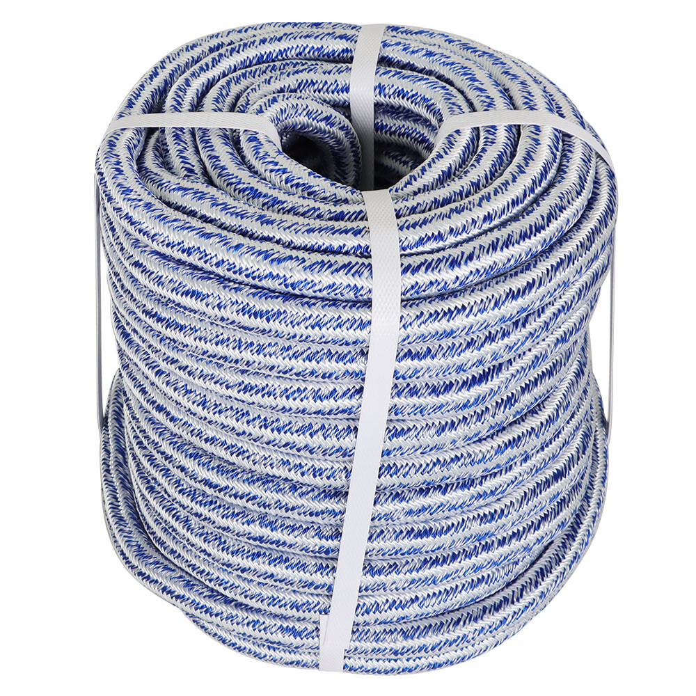 Arborist Tree Climbing Rope 3/4" 20000Lbs 24 Strand Braided Polyester Rope