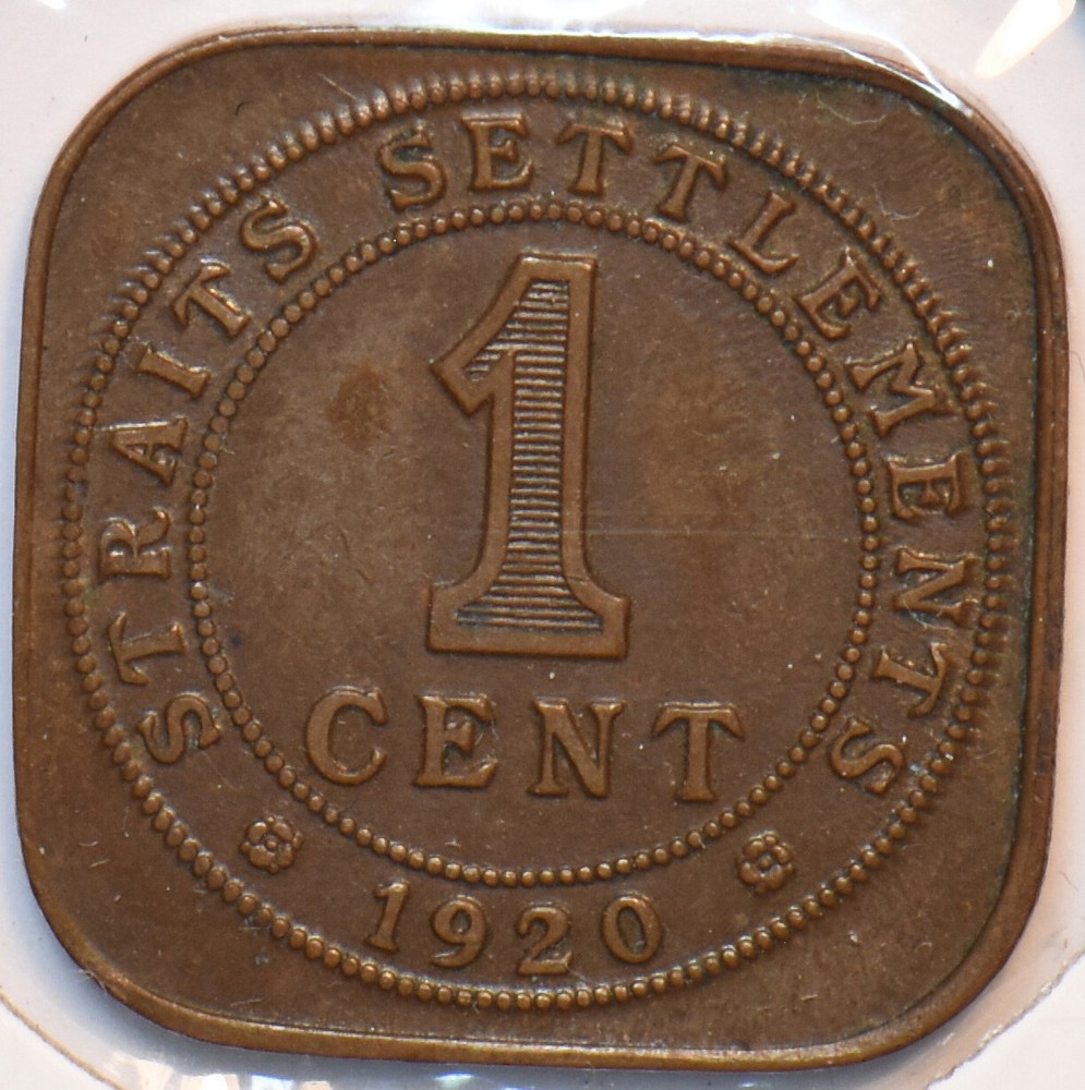 Straits Settlements 1920 Cent 193464 combine shipping