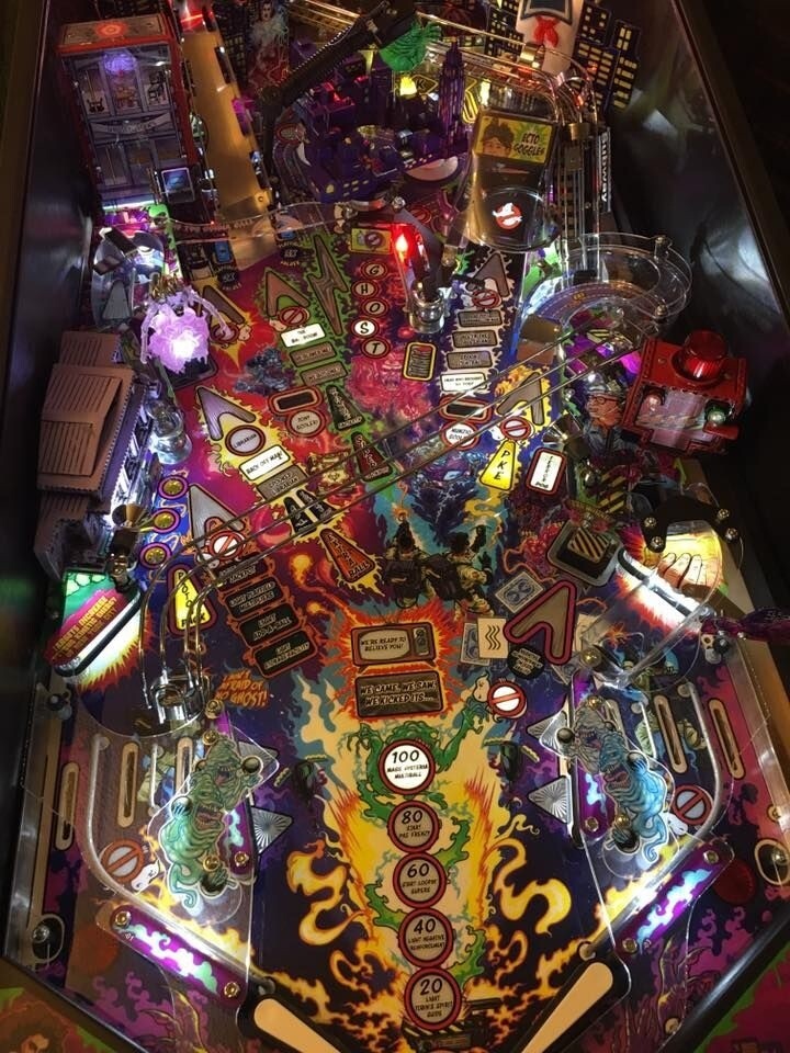 Ghostbusters GB Pinball Machine LIBRARIAN LED Mod Stern