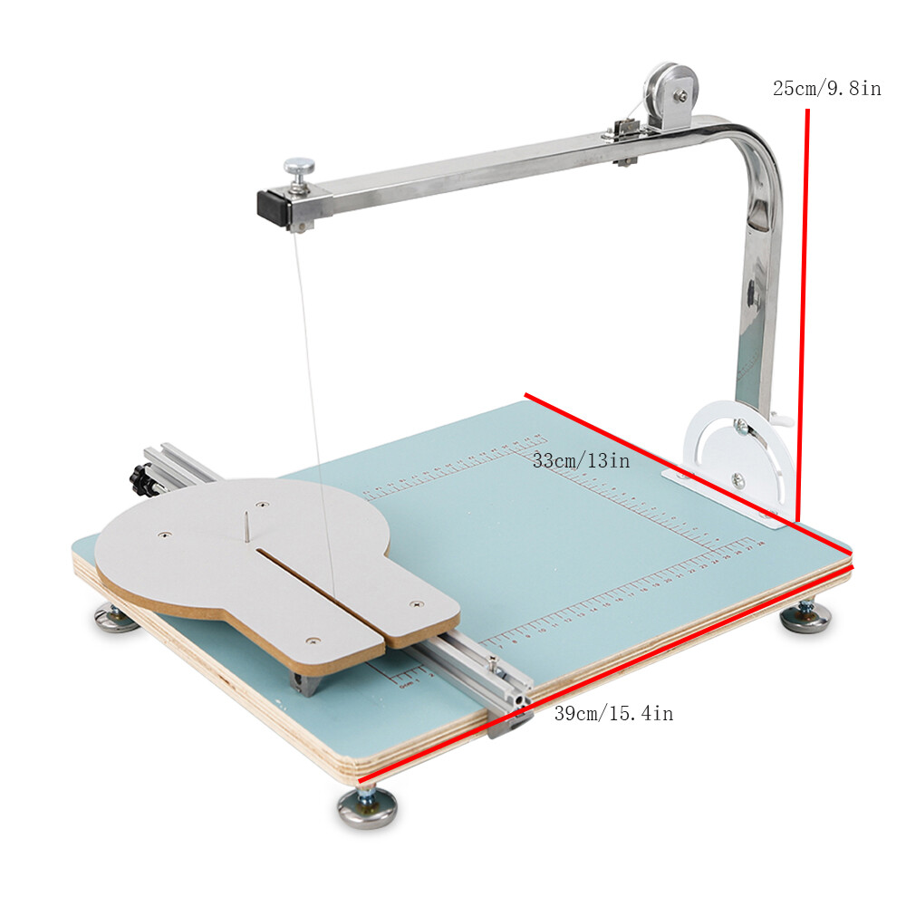 Electric Hot Wire Foam Cutter Table Styrofoam Forms Cutting Tool +Cable