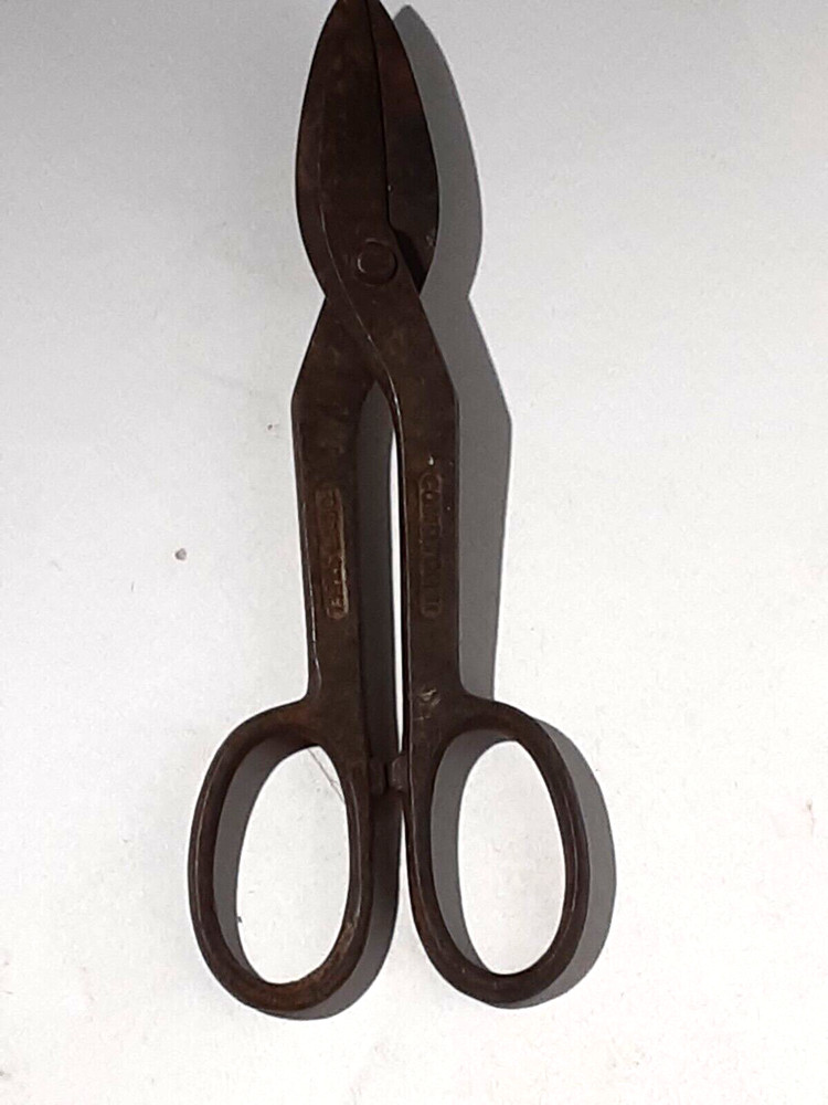 VINTAGE COMPTON TIN SNIPS 9"