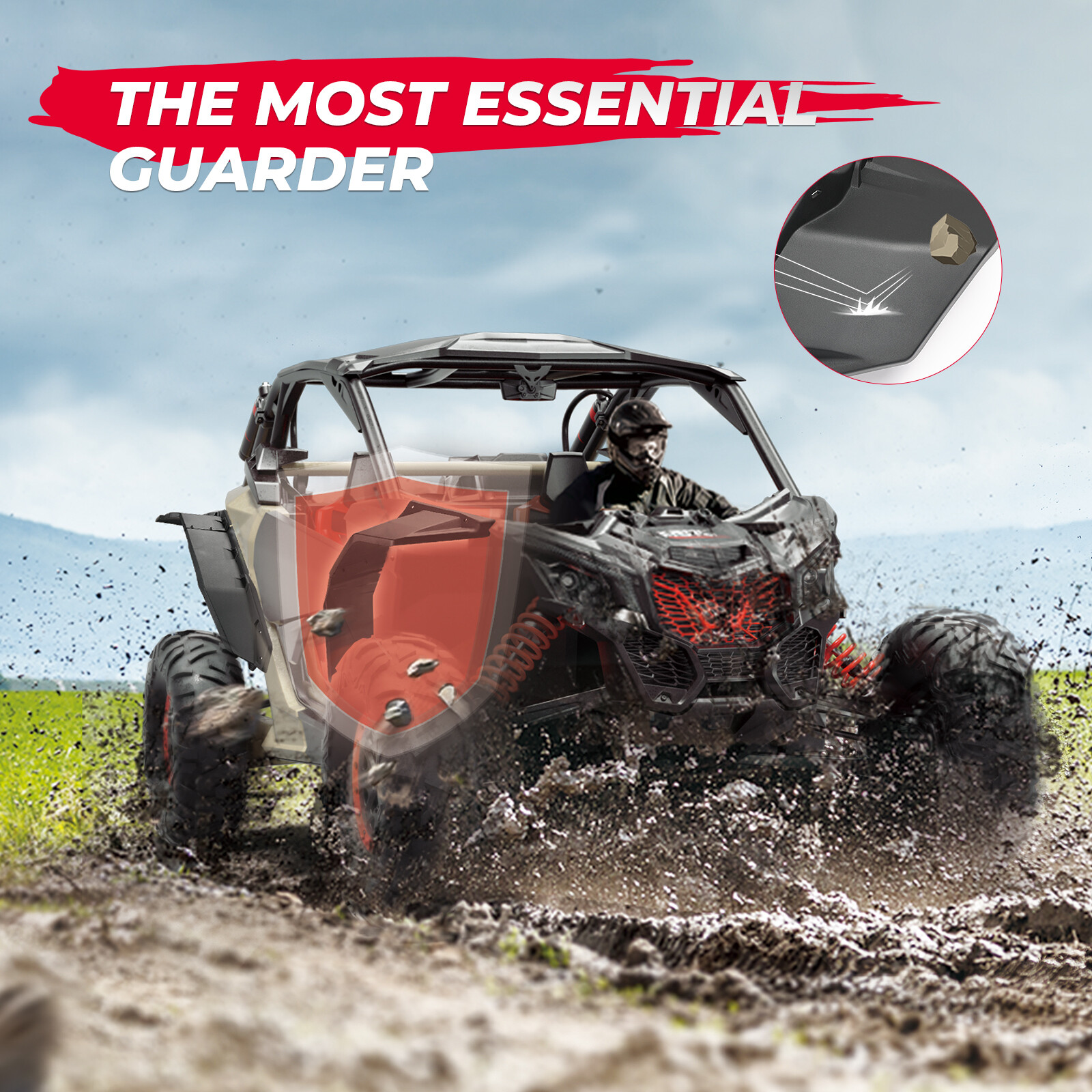 Upgraded Ultra Wide Mud Fender Flares For Can-Am Maverick X3 Turbo R 2017-2024