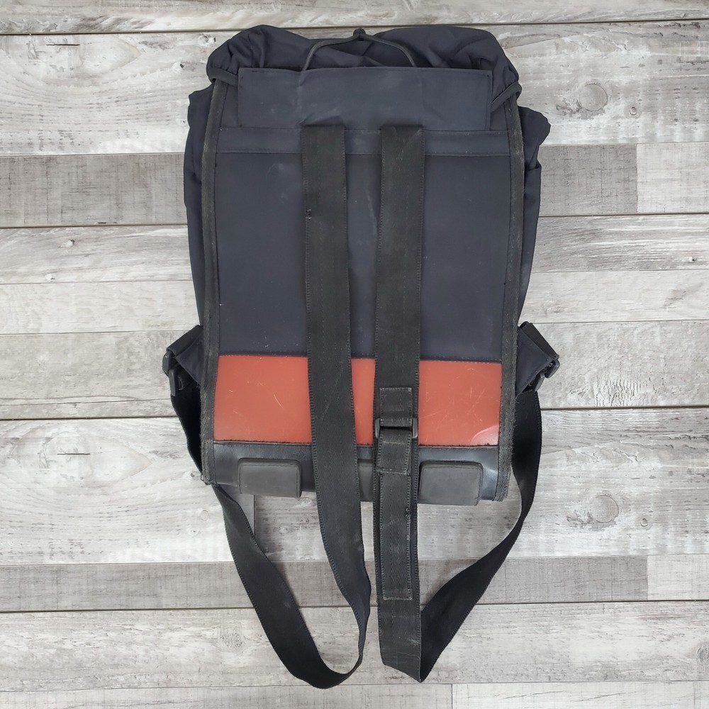 Boblbee Vintage 2003 Red Orange Adjustable Strap Hard Case Motorcycle Backpack
