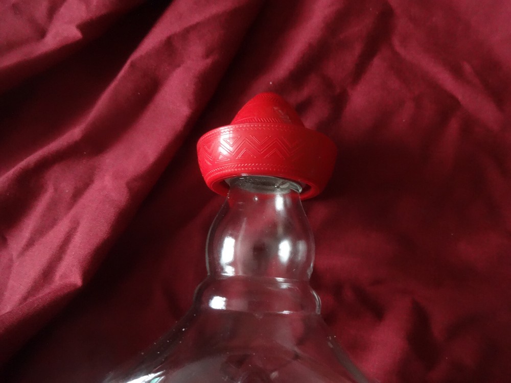 Two empty Sierra Tequila bottles- Blanco and Silver (superb condition)