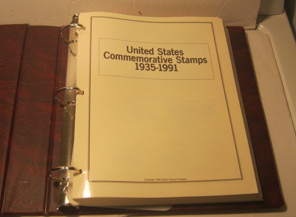 1996 Mystic Stamp Company THE HERITAGE COLLECTION US Commemoratives 1935-1991