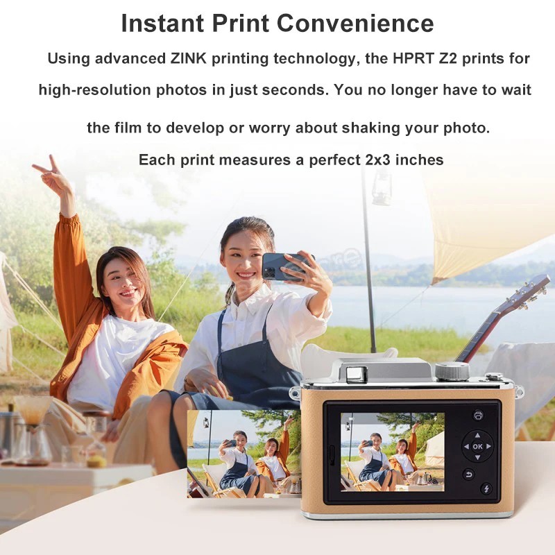 Camera + Photo Printer