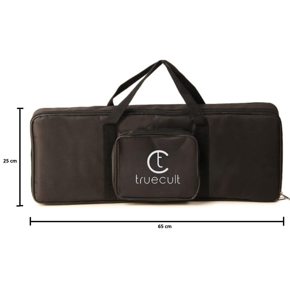 True Cult Polyester Keyboard Bag Compatible with 37 Keys Yamaha & Casio Pss-E30