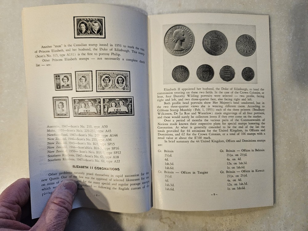 The Stamps Of Elizabeth Regina And The Royal Family (1953)