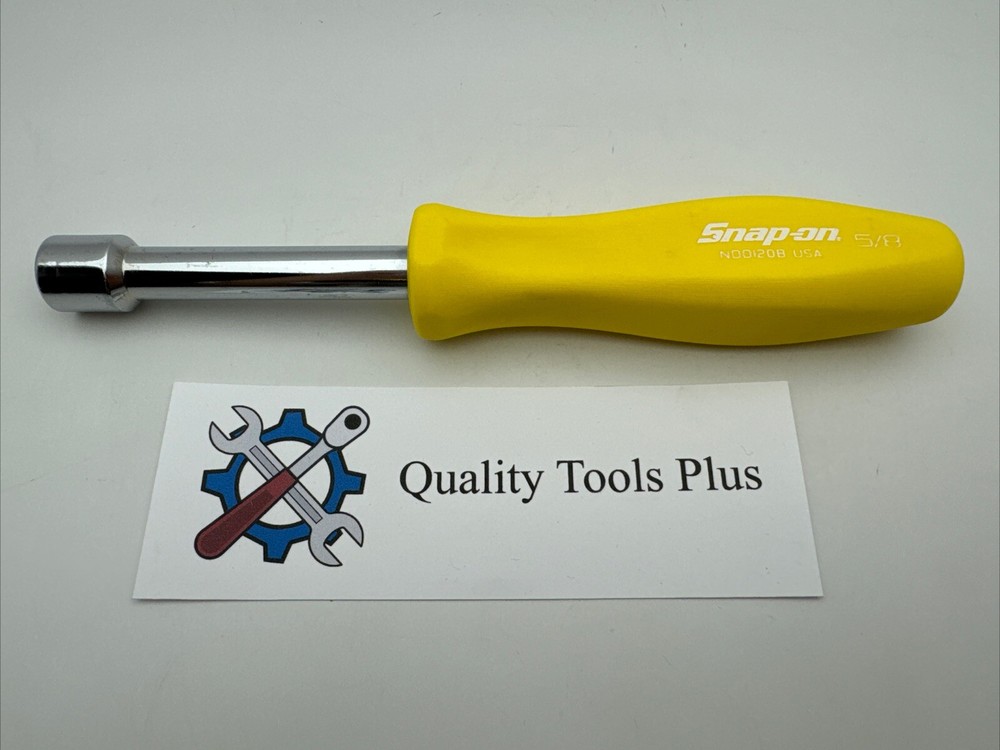 Snap On NEW 5/8" Yellow Nut Driver NDD120B
