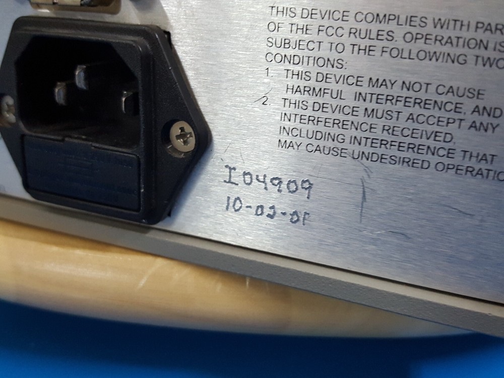 JDSU HA9: Programmable Attenuator (offs button missing)(0748)