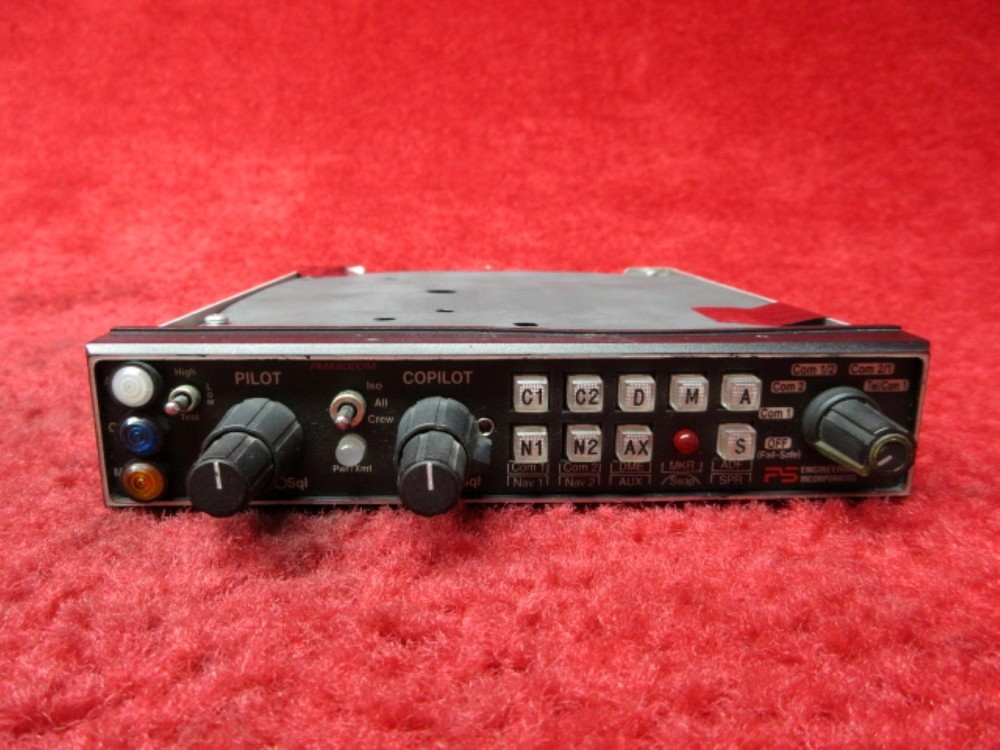 PS Engineering PMA6000M Audio Selector Panel