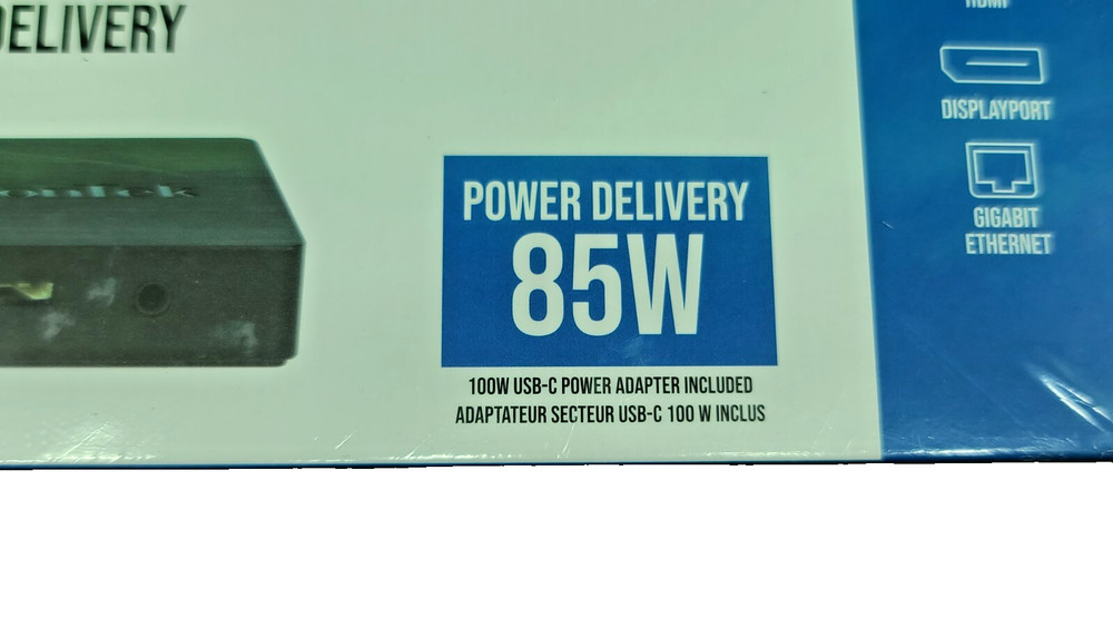 VisionTek VT2500 Multi Display Docking Station 85 Watts Black - New