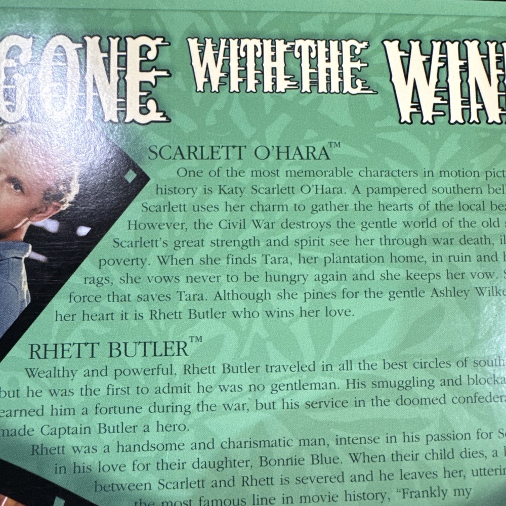 “Gone With The Wind” A Paper Doll Collection From Peck Aubry. NEW