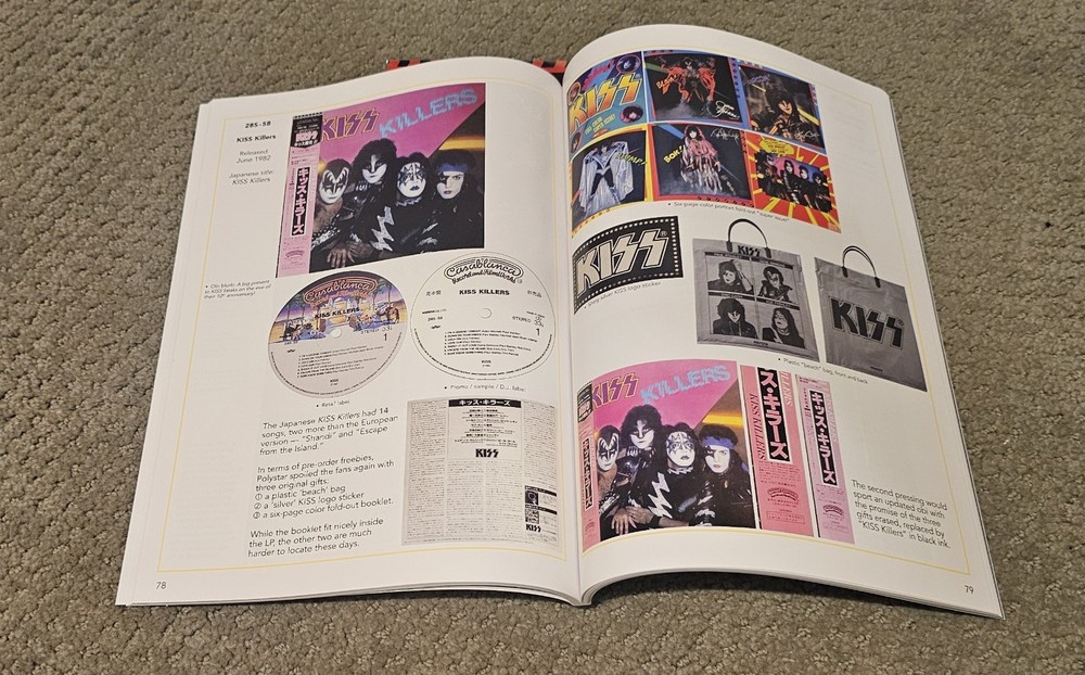 KISS MADE IN JAPAN COMPLETE VINYL REFERENCE GUIDE NEW SEALED