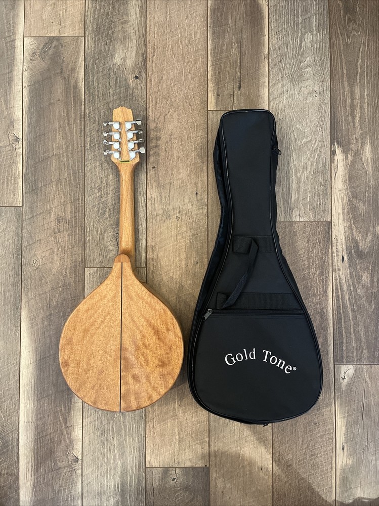 GOLD TONE 8-STRING SOLID SPRUCE MANDOLA w/ BAG ~ VIOLA MANDOLIN LUTE