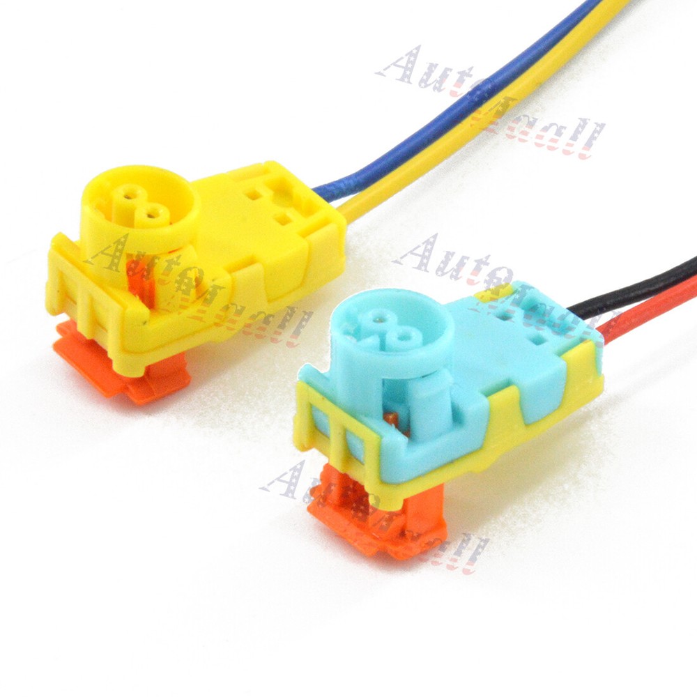 2x Driver AB Clock spring Plug Connector Harness for 2018 2019 Ford Ecosport