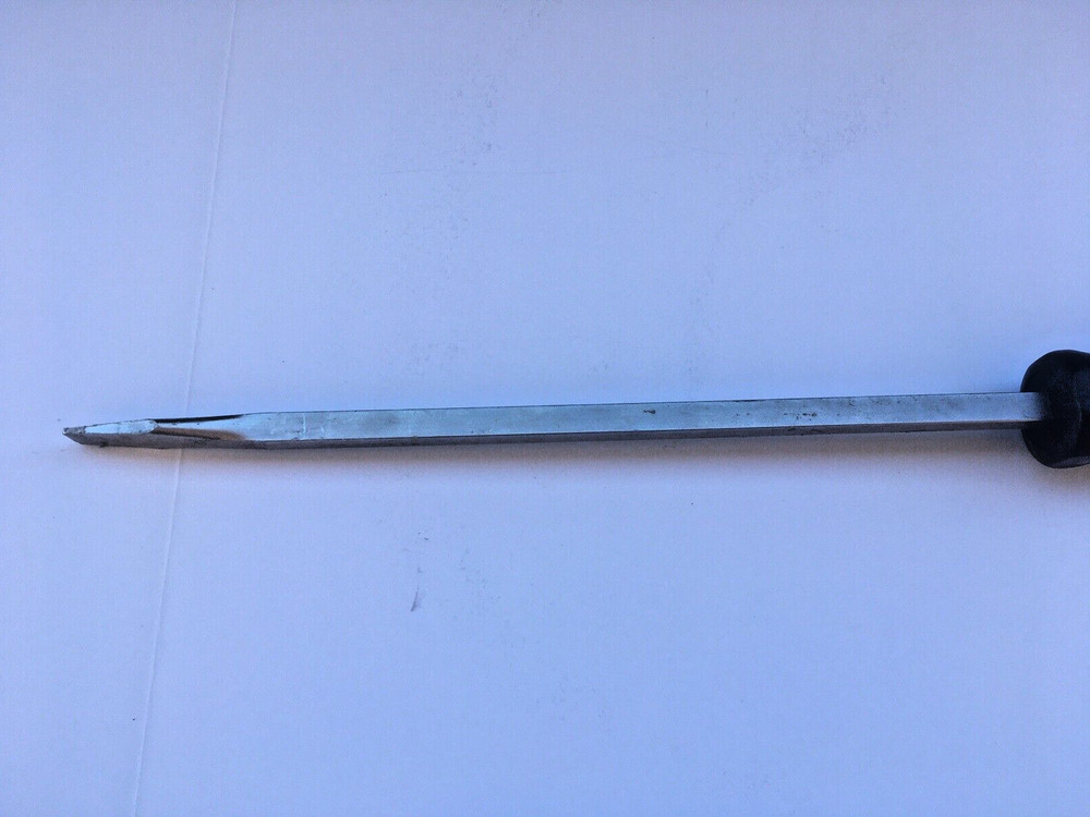 Snap-on Tools SDD412 18-3/8" Flathead Screwdriver Black Handle USA