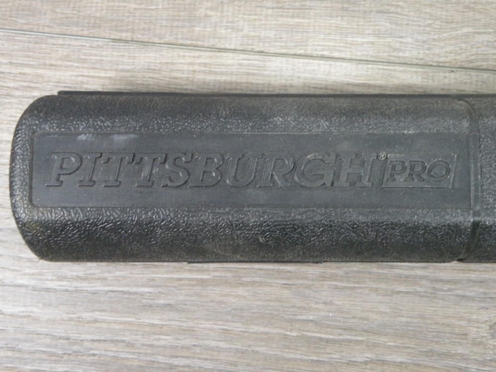 Pittsburgh Pro 1/2" Drive Click Type Torque Wrench with Hard Case