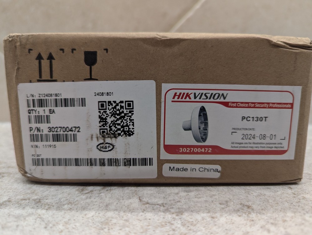 Hikvision PC130T Ceiling Surveillance Pendant Mount Camera Bracket