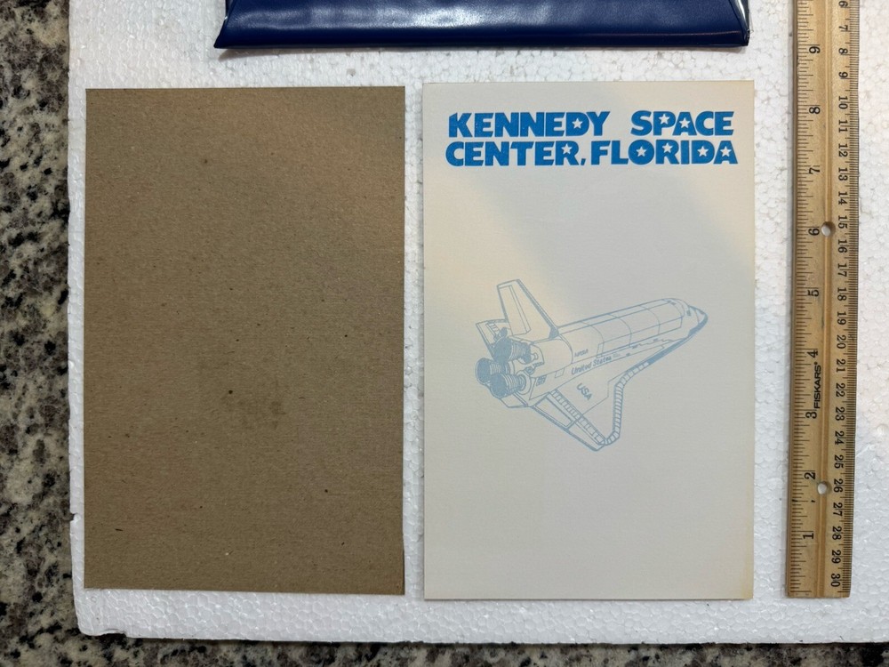 Vintage Kennedy Space Center - Space Shuttle Notepad