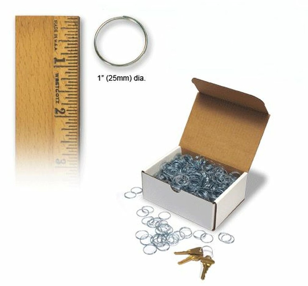 HPC GAK-6 Key Ring, 1" Light Wire 1000/pack