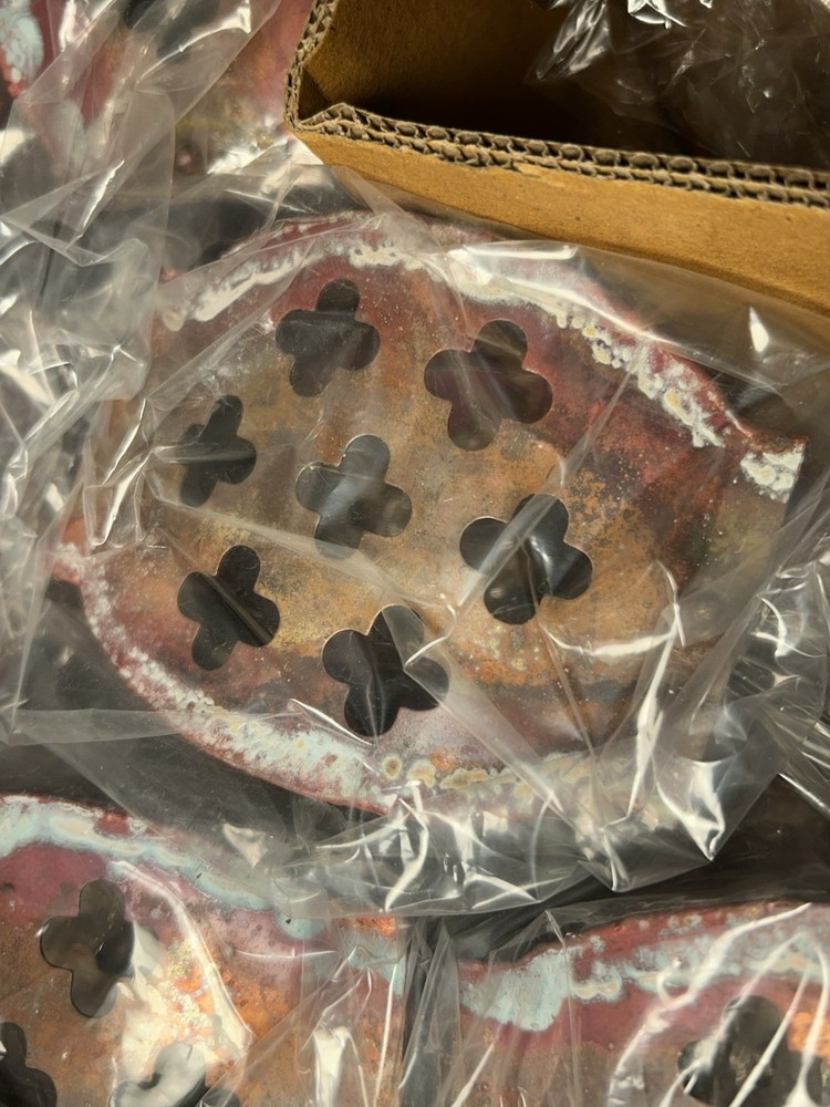 Dalen Drum Shape Rain Chain Copper Dish Gutter Adapter New