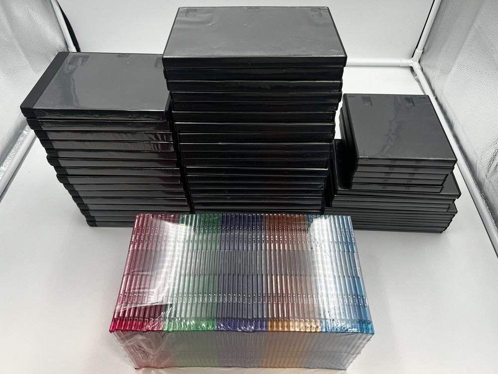 CD DVD Games Case Lot PS3 PS2 Switch 3DS Slim CD Multicolored