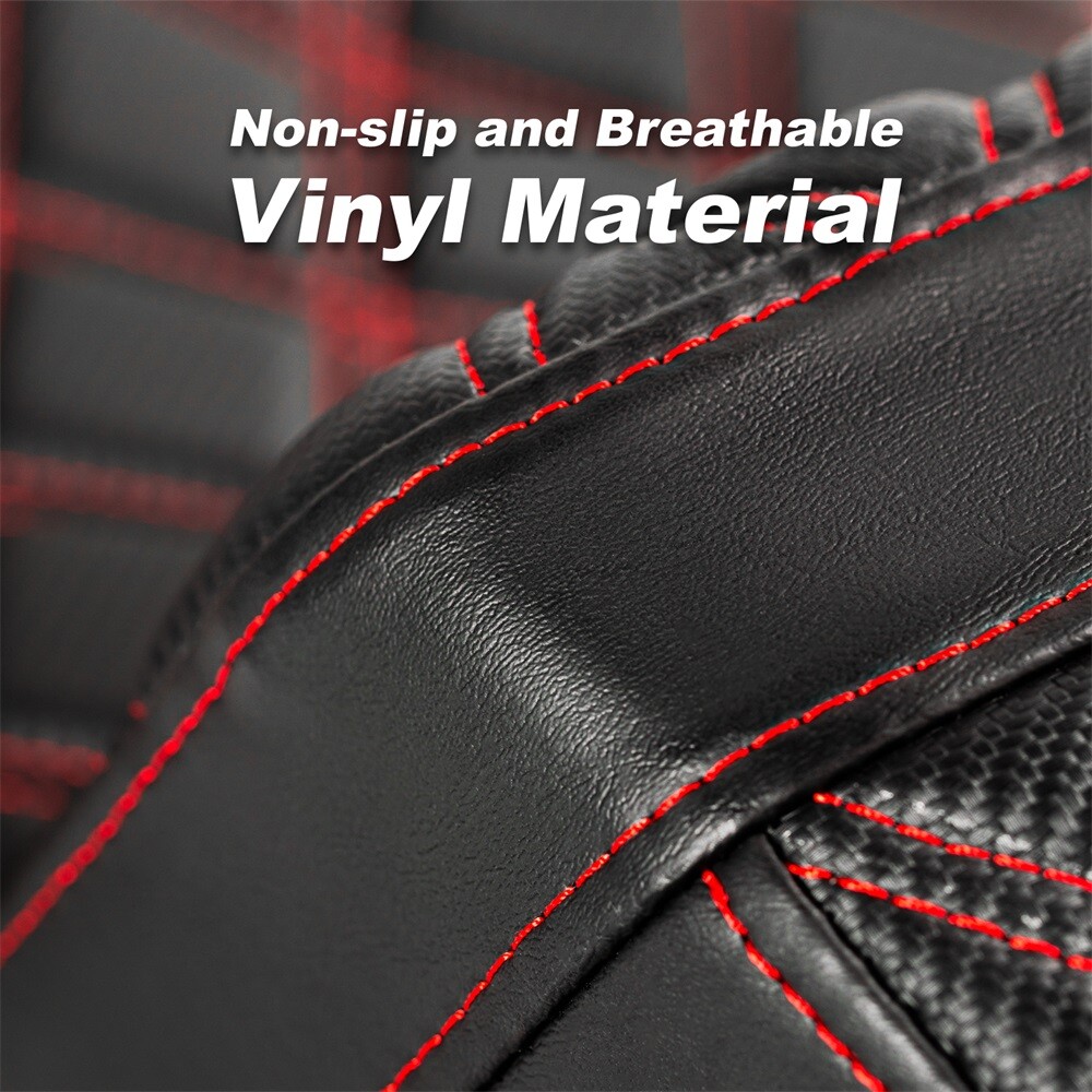 Seat Red Stitch For Harley Street Glide FLHX 2006-07 / Road King FLHR 1997-2007