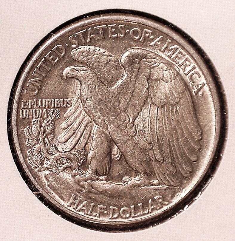 1941 Walking Liberty Half Dollar, UNC #2644