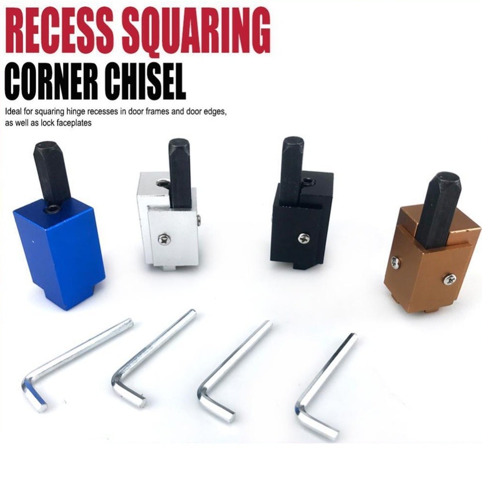Corner Chisel Square Hinge Recesses Mortising Right Angle Carving Chisel