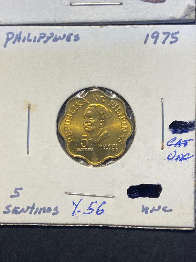 Philippines Lot 6 UNC Classic Coins - different dates -BU/Gems! MS +++