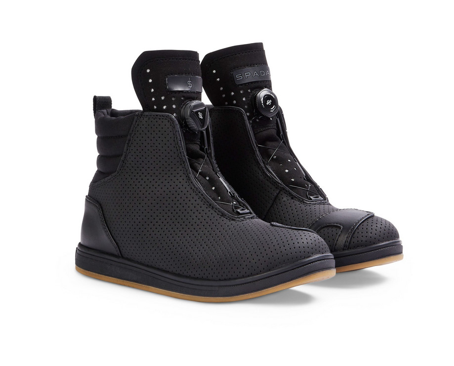 Spada Motorcycle Tachi CE Certified Waterproof Trainer Black