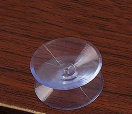 12Pcs Double Sided Suction Cups for Glass Table Top, to Keep The from