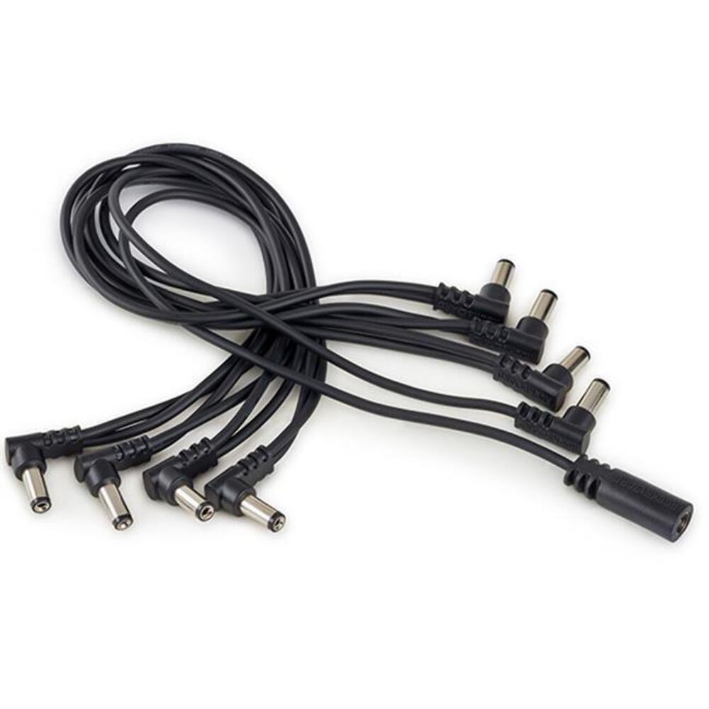 RockBoard Flat Daisy Chain Cable | 8 Outputs (Angled-To-Angled)