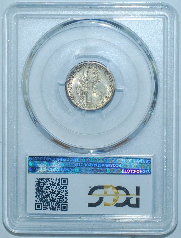 1916 S PCGS MS64 Mercury Silver Dime