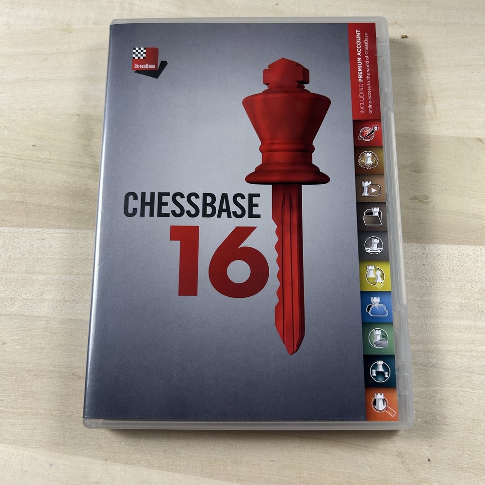 ChessBase 16 PC Chess Software DVD Windows 7 10 Hobbies Leisure Strategy