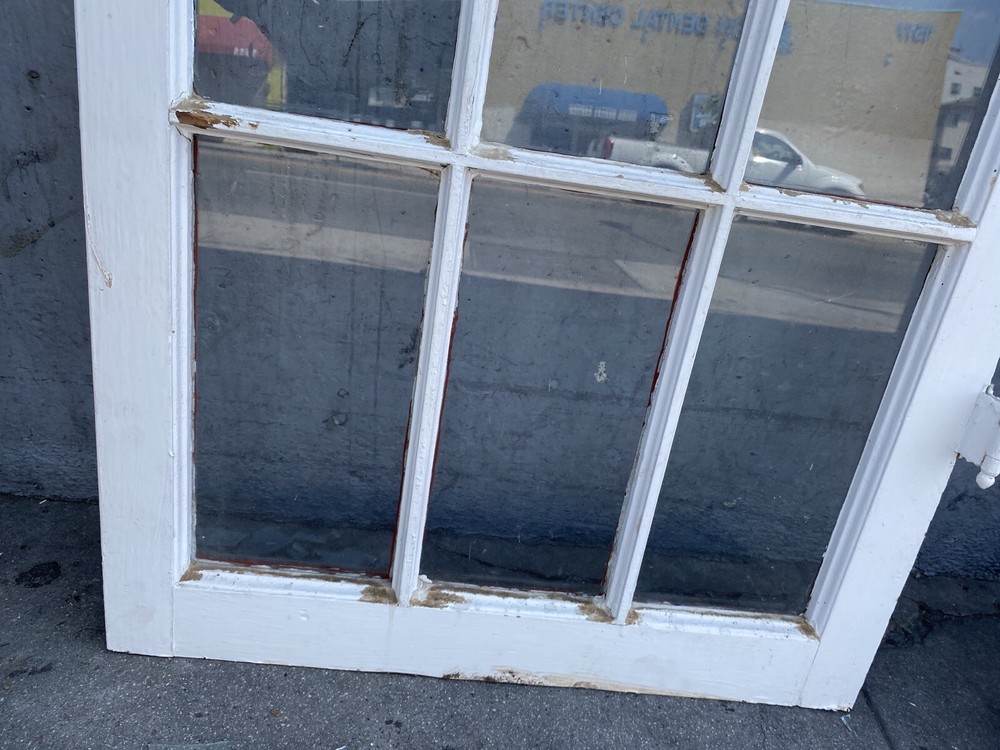 Old Window 71 x 24 15 pane glass