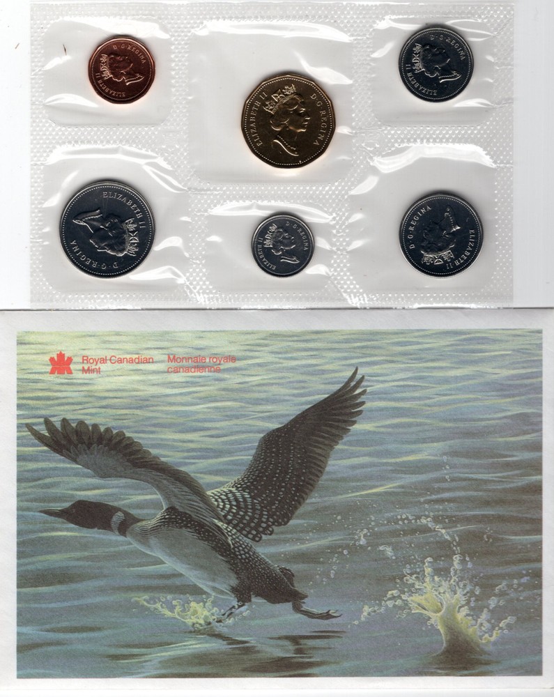 Canada 1995 Proof Like Coin Set PL COA Envelope