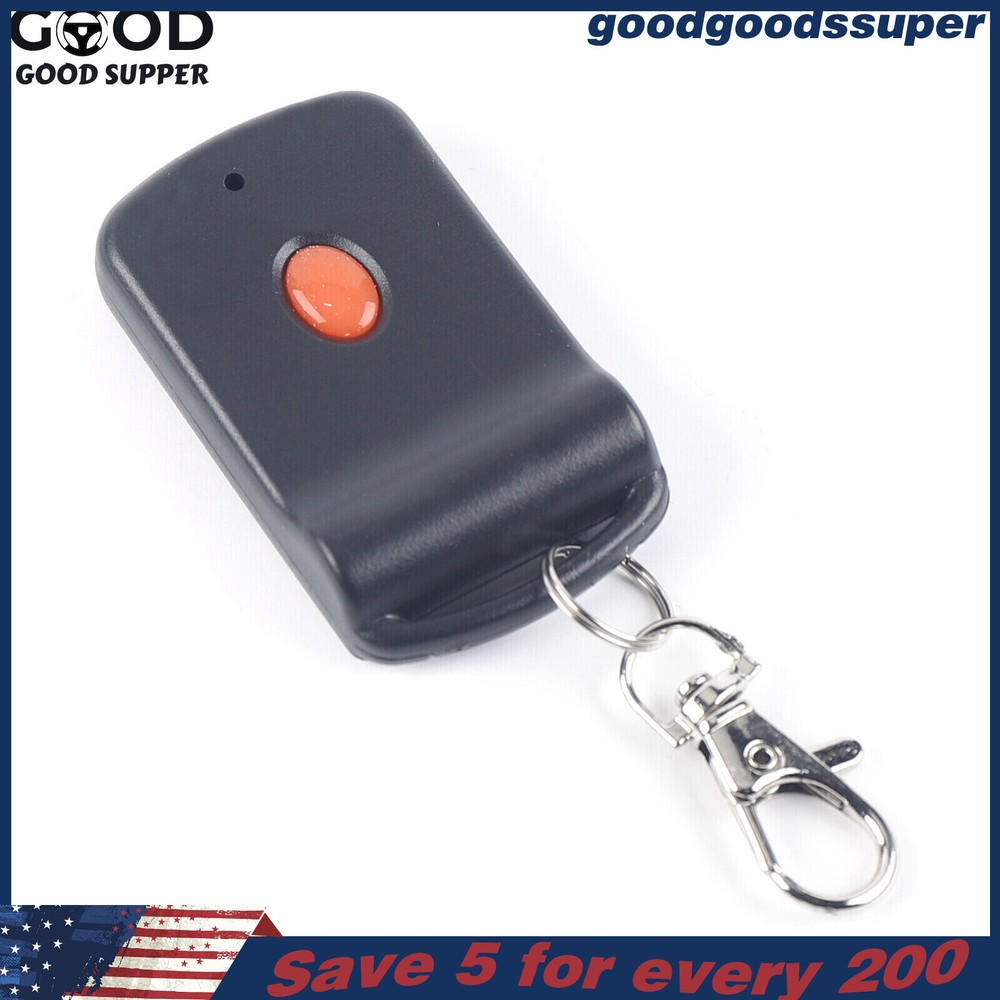 For 3089 Multi-Code 308911 Linear MCS308911 300Mhz 1 Button 10PCS Black Remote