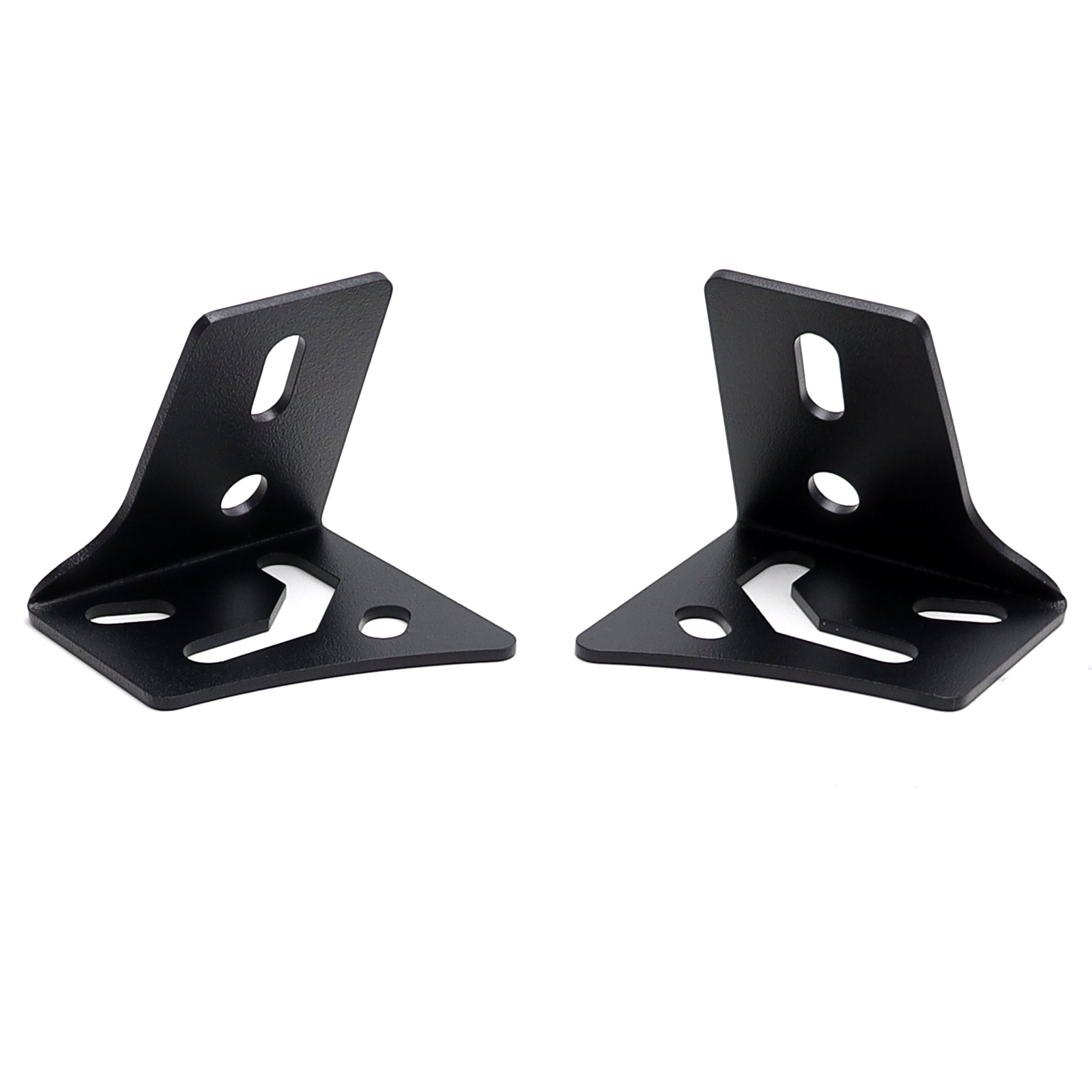 Front Windshield A-Pillar Mount LED Ditch Light Bracket For Jeep Wrangler TJ, JK