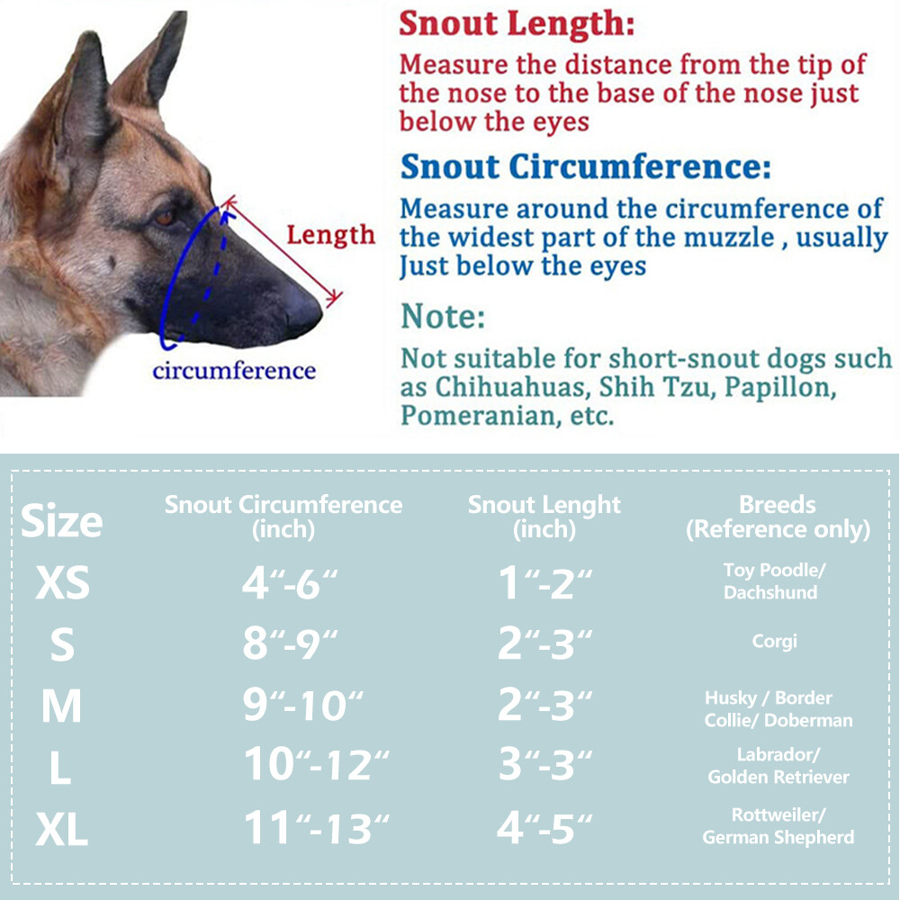 Pet Dog Basket Muzzle Anti-lick Anti-Biting Bark Licking Mouth Mesh Cover Mask