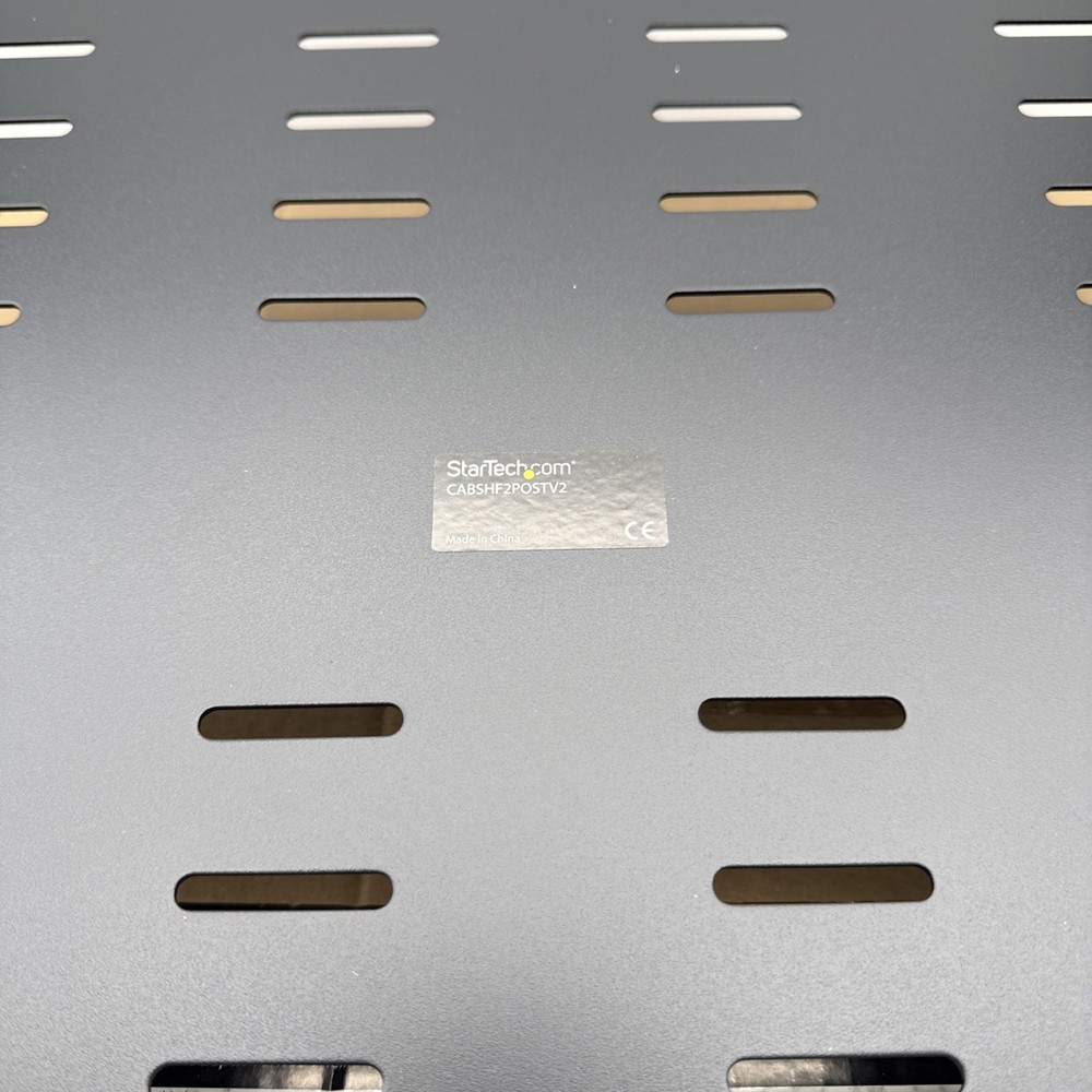 NEW StarTech 2 Post Vented Server Rack Shelf Mount Up to 75 lb. CABSHF2POSTV2