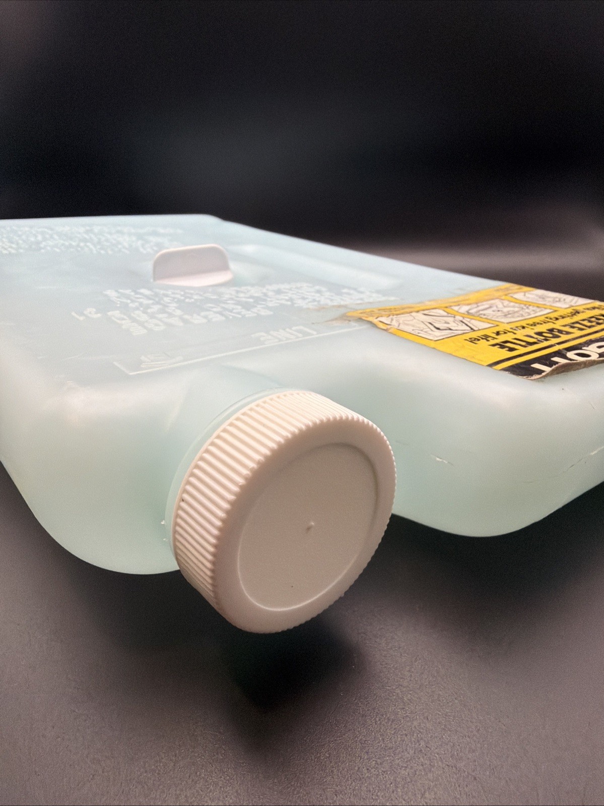 Vtg Gott Screw In Refreeze Beverage Bottle 8280 Cooler Ice Pack Blue