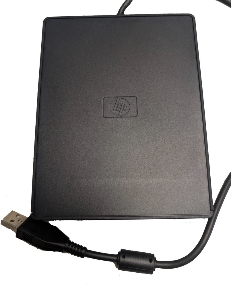HP External Floppy Disk Drive USB 3.5 Inch EA763AA FD-05PUB Diskette Drive