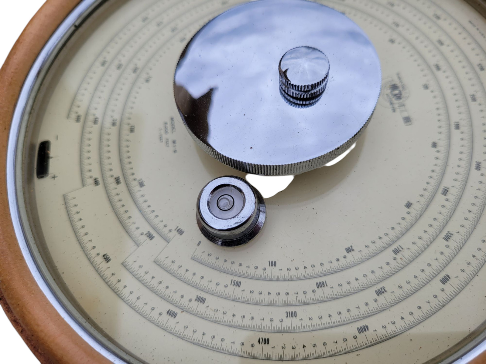 Micro Altimeter M1-6 6000 Feet Surveying Surveyors with Leather Case