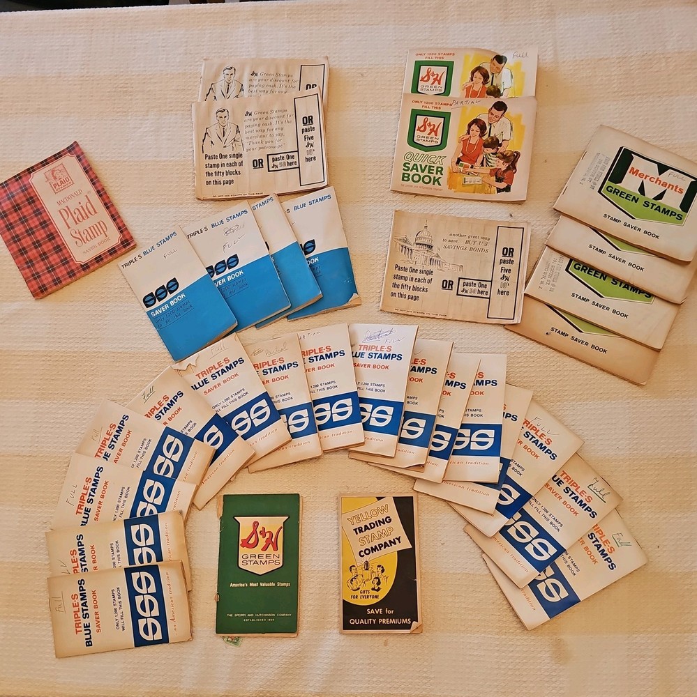 Lot Of 32 Stamp Books