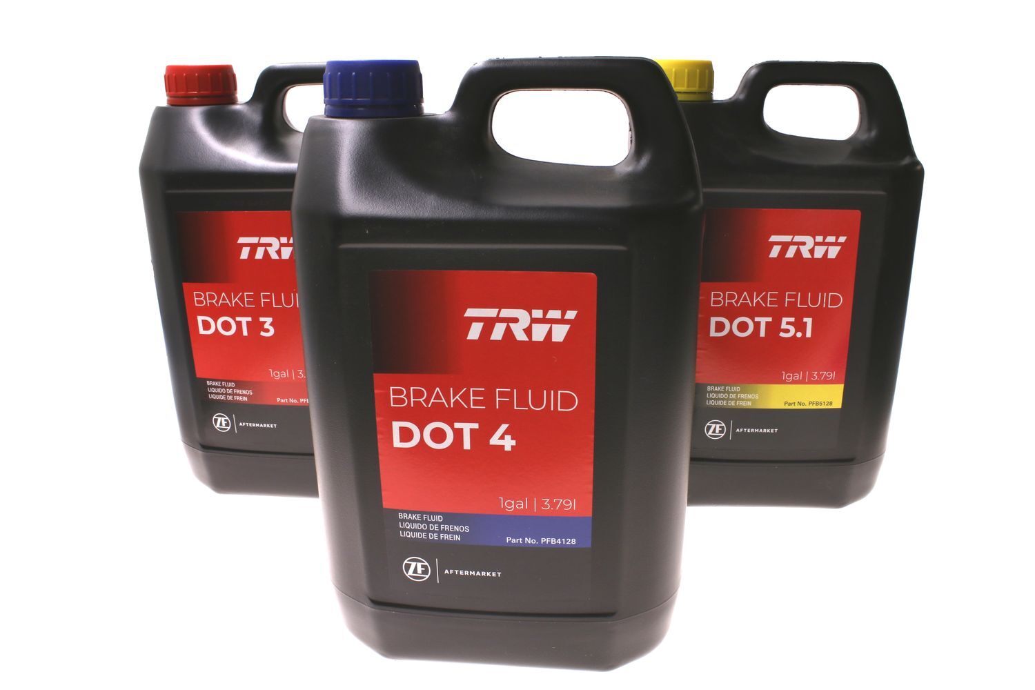 TRW PFB3128 128 oz Brake Fluid DOT 3